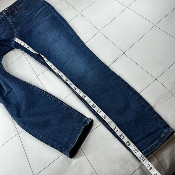 Madewell Jeans Womens 26 Blue Curvy High Rise Skinny Lanette Wash Denim Stretch - Picture 10 of 12